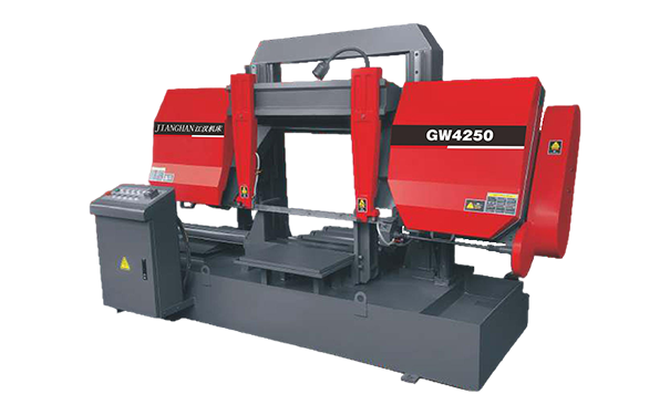 浩口原种场GW4250双柱龙门卧式带锯床