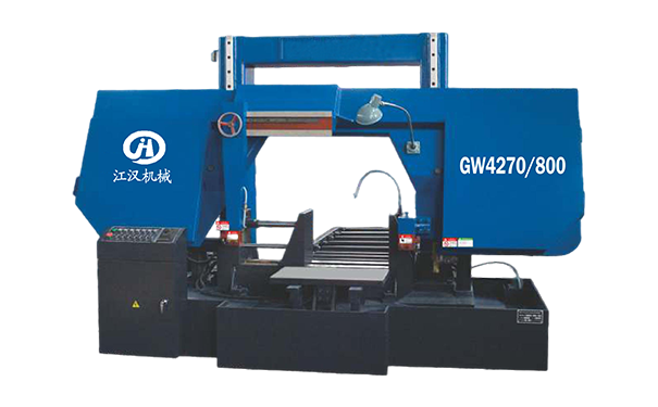 浩口原种场GW4270/800双柱龙门卧式带锯床